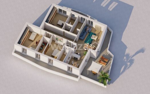 Attico con terrazzo